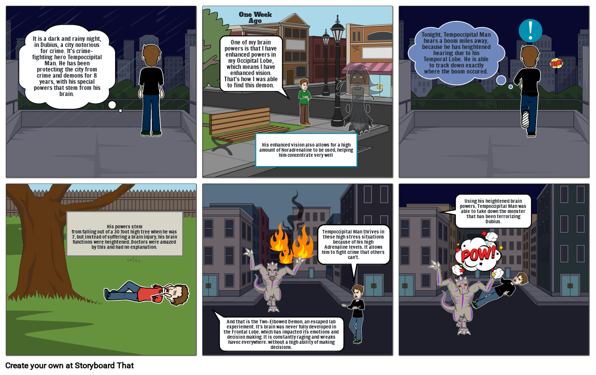 Psychology Storyboard