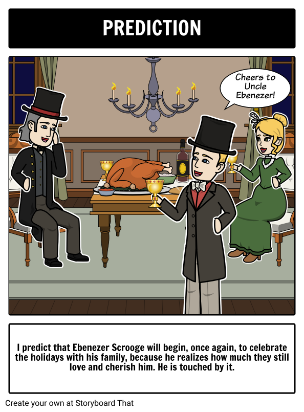 A Christmas Carol Prediction Storyboard by beckyharvey