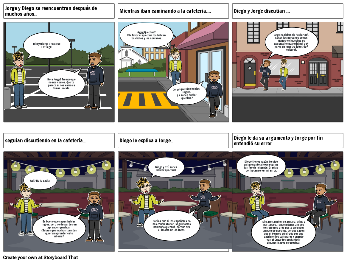 El quechua nuestro idioma original Storyboard by bee0a358