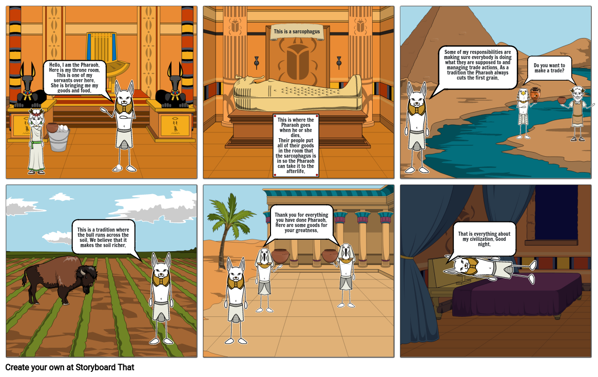 Ancient Egyptian Government Storyboard By Betterthen1