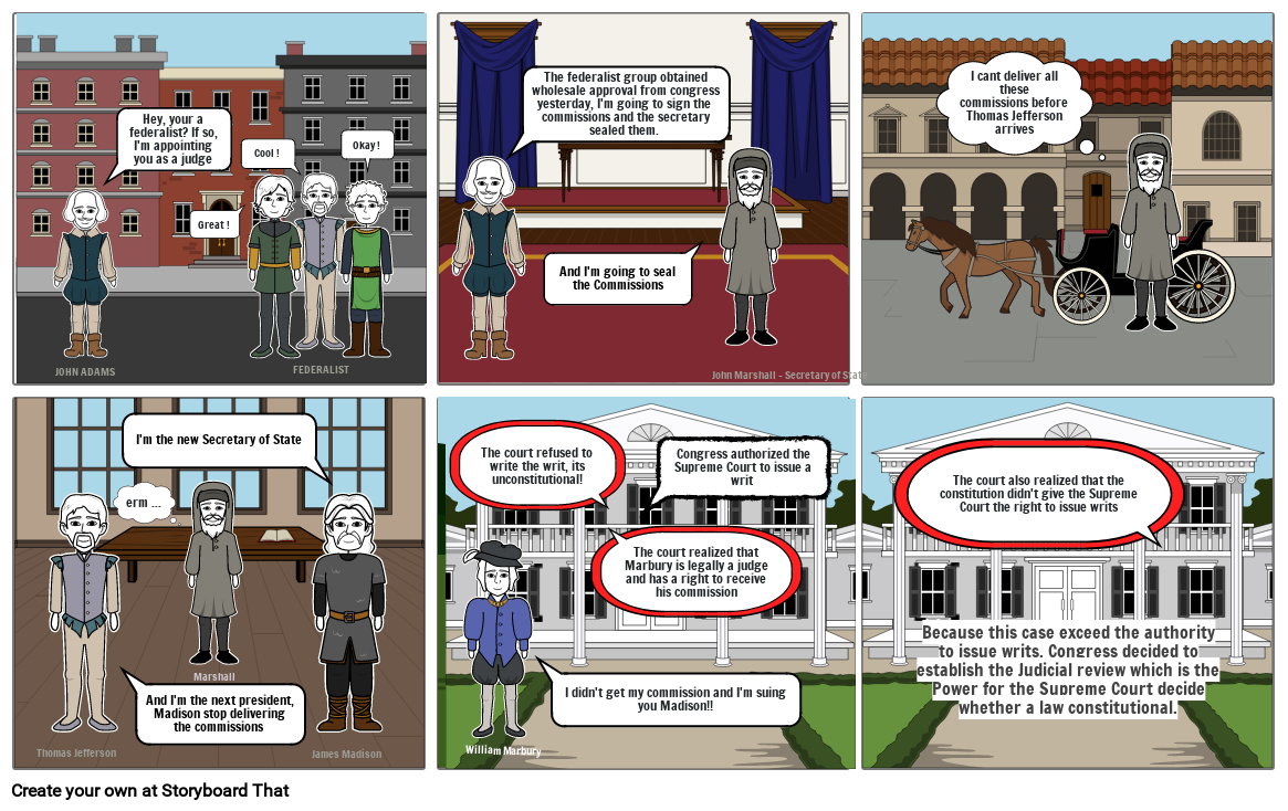 SCOTUS comic Storyboard by bf1a0104