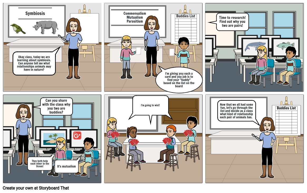 Good Buddies Lesson Storyboard by bf652011