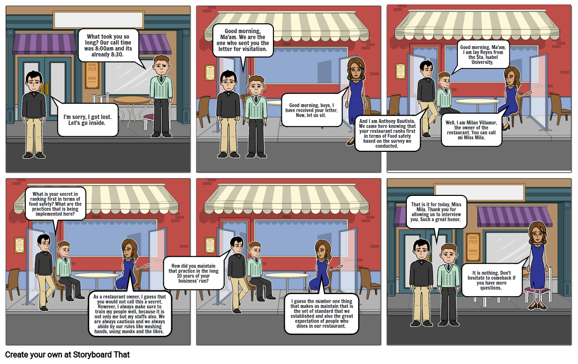 Storyboard_FoodSafety Storyboard por bfa698a1