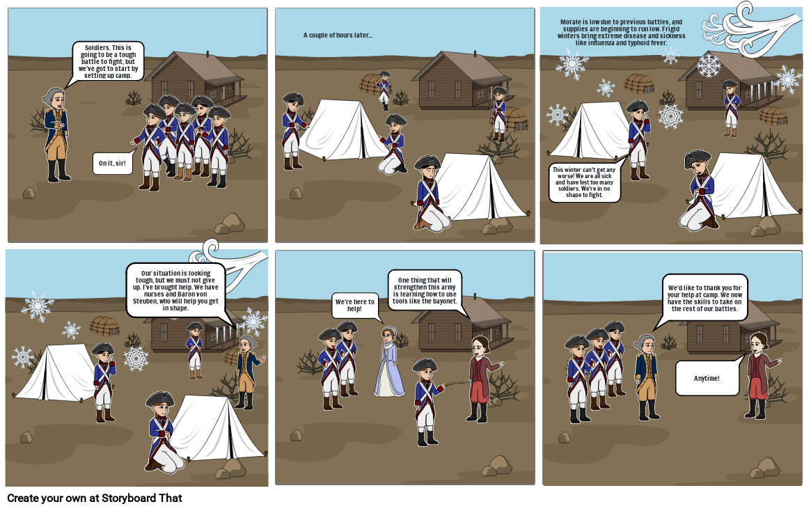 Valley Forge Comic