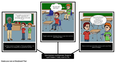 Фрек сок - Централно Послание - Бъдете Щастливи с Кого сте