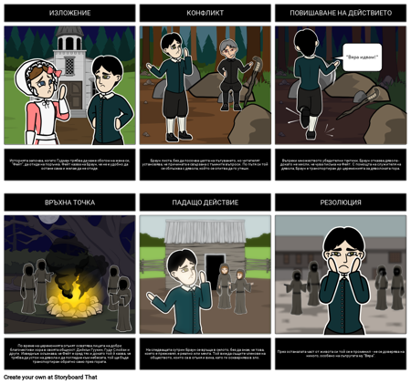 Млад Гудман Браун Парцел Графичен Организатор