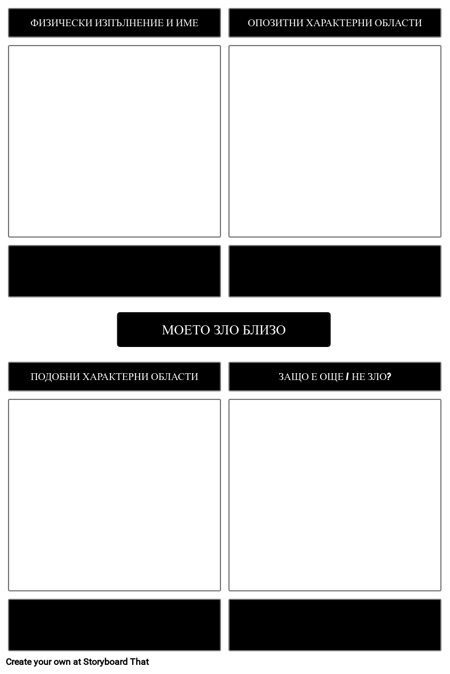 Шаблонът за Активност на Моите зли Близнаци