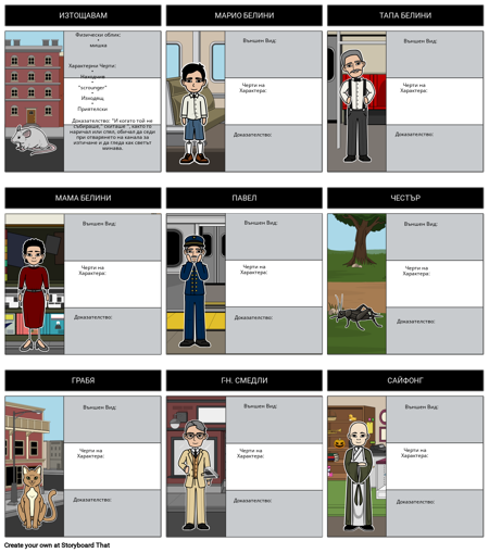 Крикетът в Таймс Скуеър - Карта на Знаците