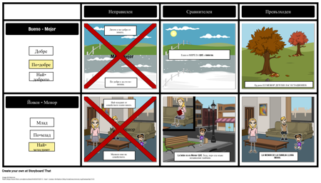 Сравнителни и Изключителни Изключения