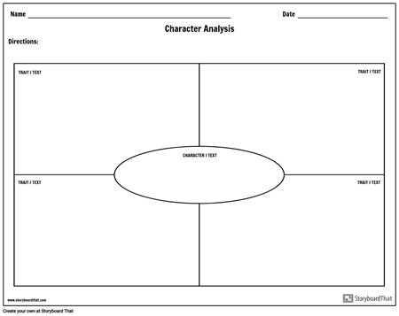 Шаблон за Анализ на Символи - Пейзаж