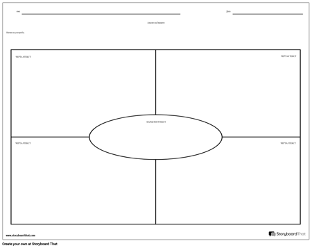 Шаблон за Анализ на Символи - Пейзаж