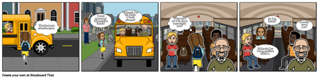 Социална История - Сара в Автобуса