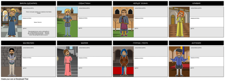 Карта на Знаците за Дванайсета нощ