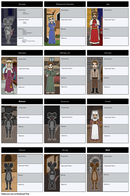 Приказка за Картата на Знаците на Despereaux