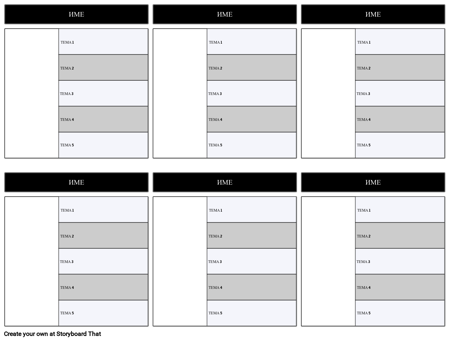 Карта на символите Шаблон с 5 полета