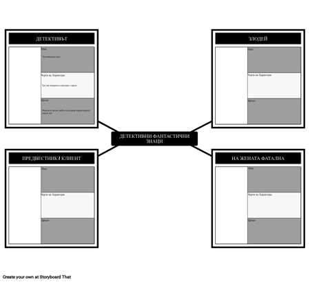 Шаблон за Герои за Детективи