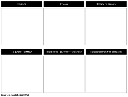 Шаблон за Трудни Разговори