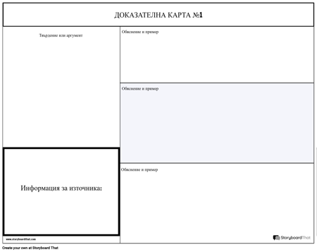 Дебат Карти Доказателства