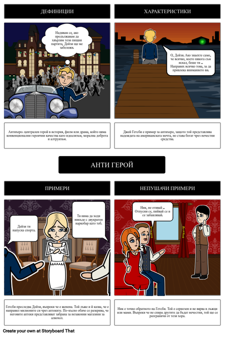 Джей Гетсби Като Антихер