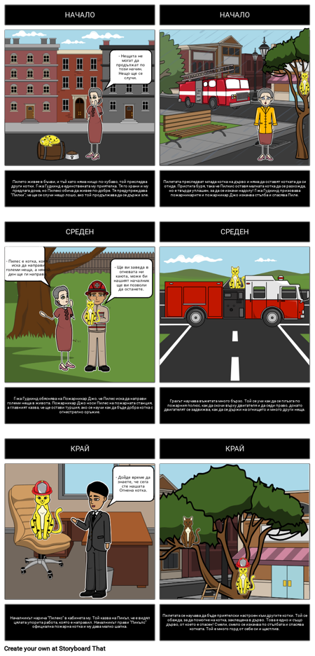 Пожарната Котка Резюме