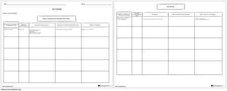 Библиографска Диаграма