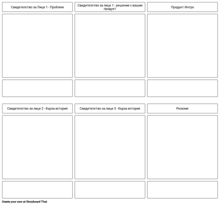 Свидетелство - Шаблон