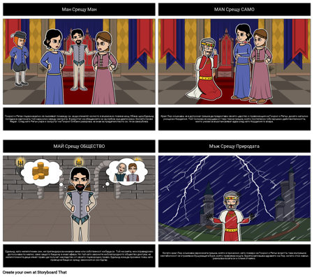 Конфликт в Крал Лир