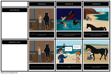 Черният Жребец Тема