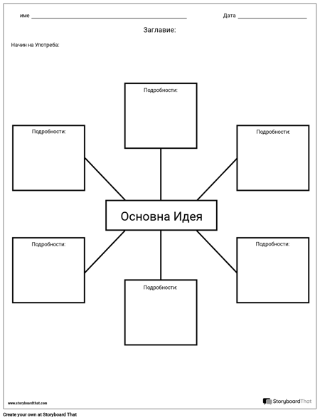 Основна Идея - Паяк