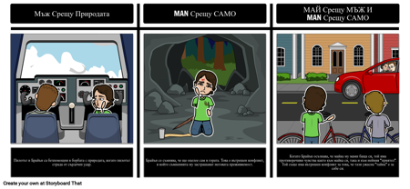 Hatchet Литературен Конфликт