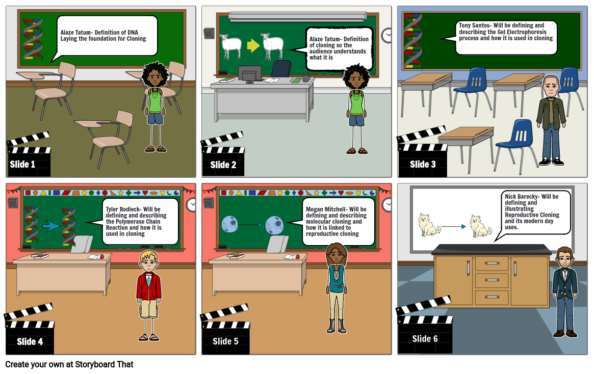 Biology storyboard Storyboard by biologygroup