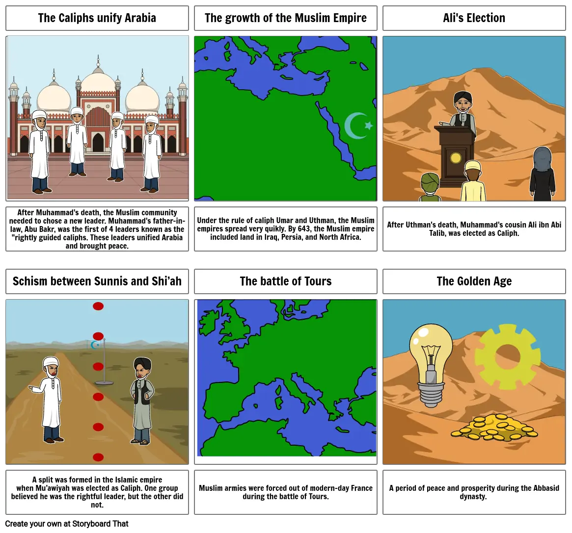 Islam Storyboard Storyboard By Bl13951