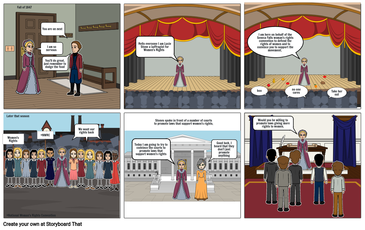 History Comic Storyboard by britten