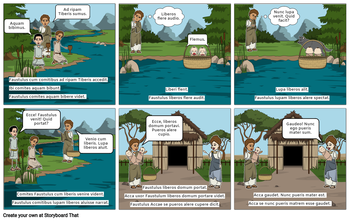 Romulus et Remus Storyboard by brockmann