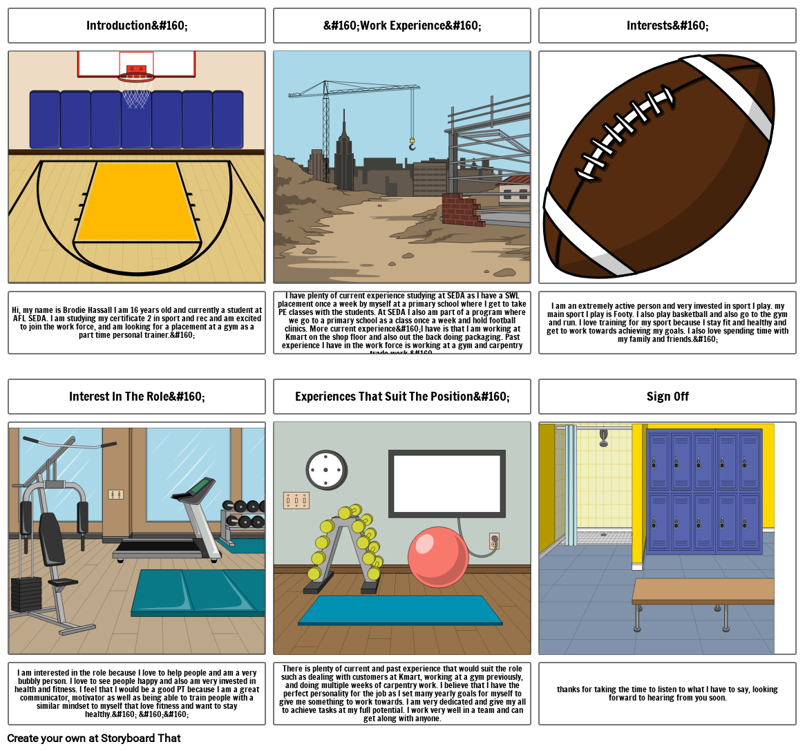 Unknown Story Storyboard by brodiehassall