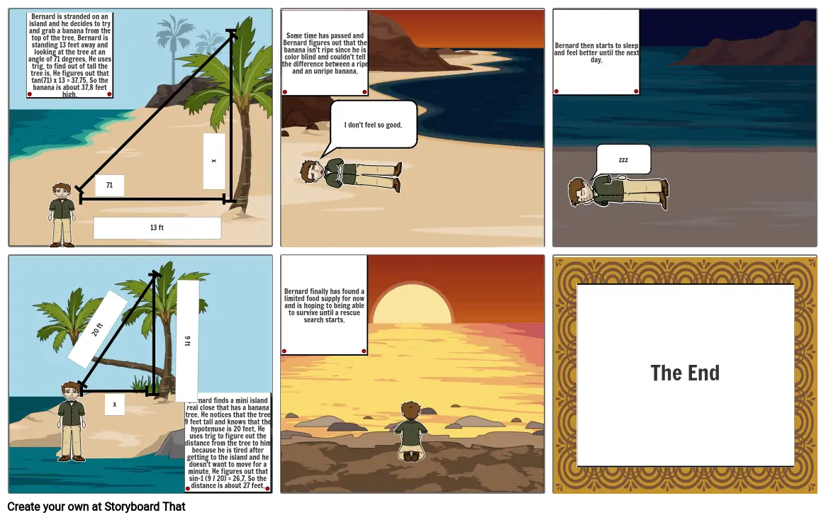 My trig comic strip project