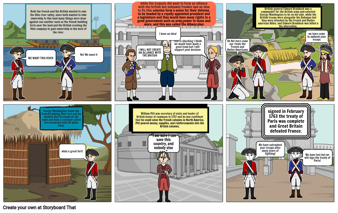 The french and Indian war. (Pd 9)