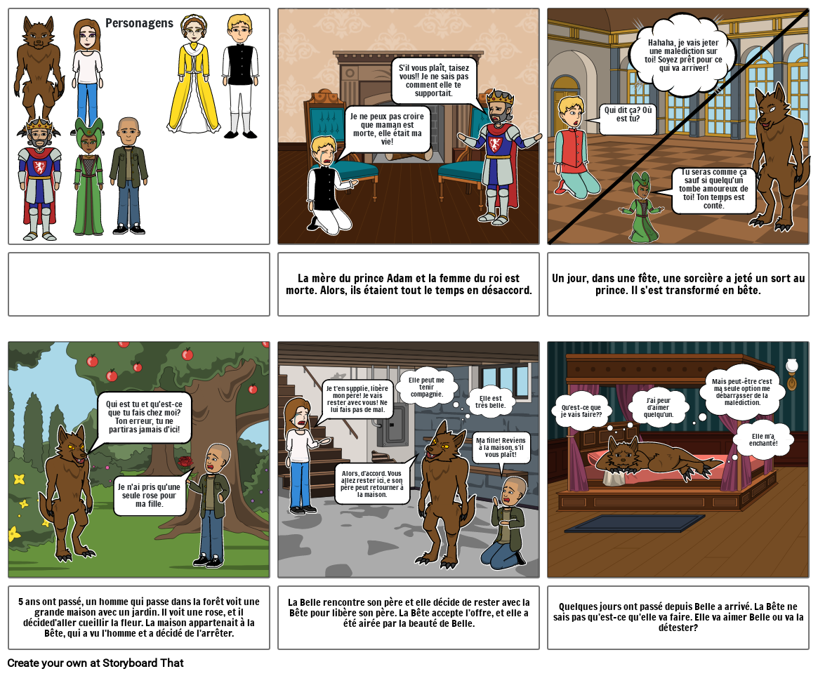 La Belle Et La B te Storyboard By C0a2e4e1 la-belle-et-la-b-te-storyboard-by-c0a2e4e1