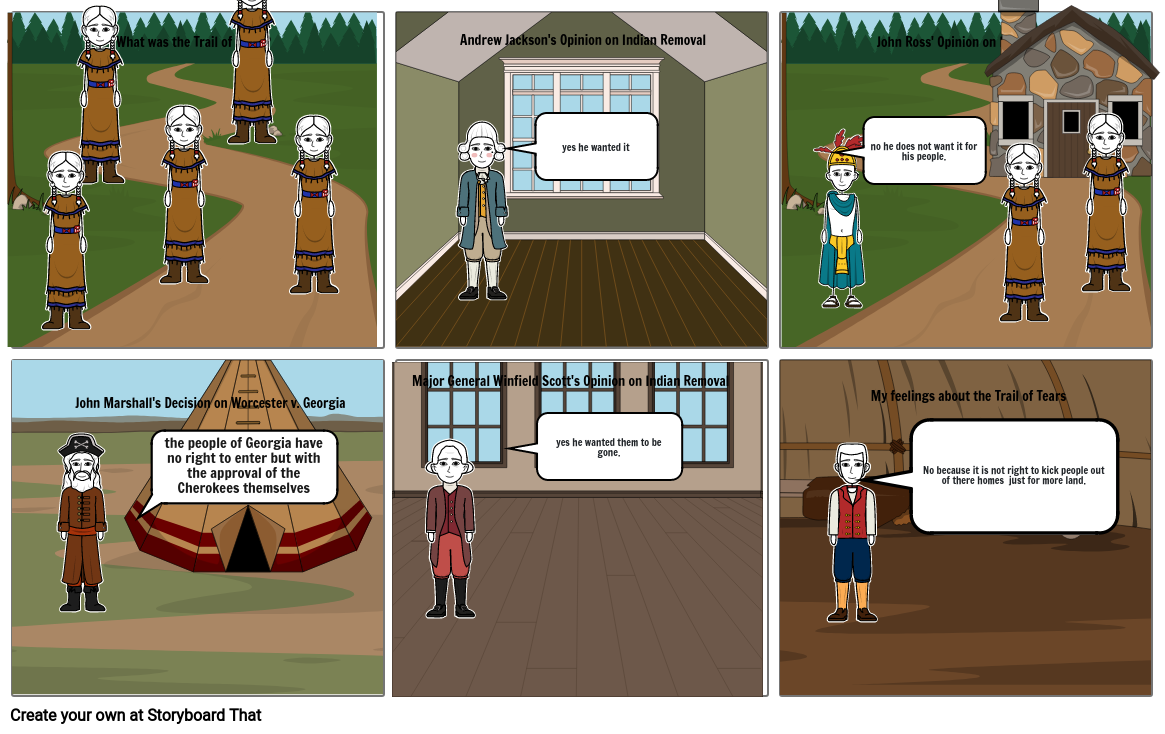 trail of tears Storyboard by c0d948cd