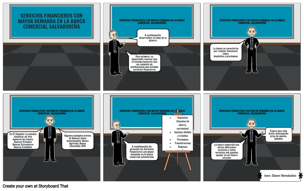 Storyboard Sistema Financiero