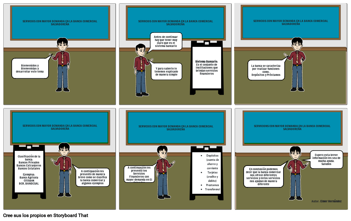 Storyboard Sistema Financiero