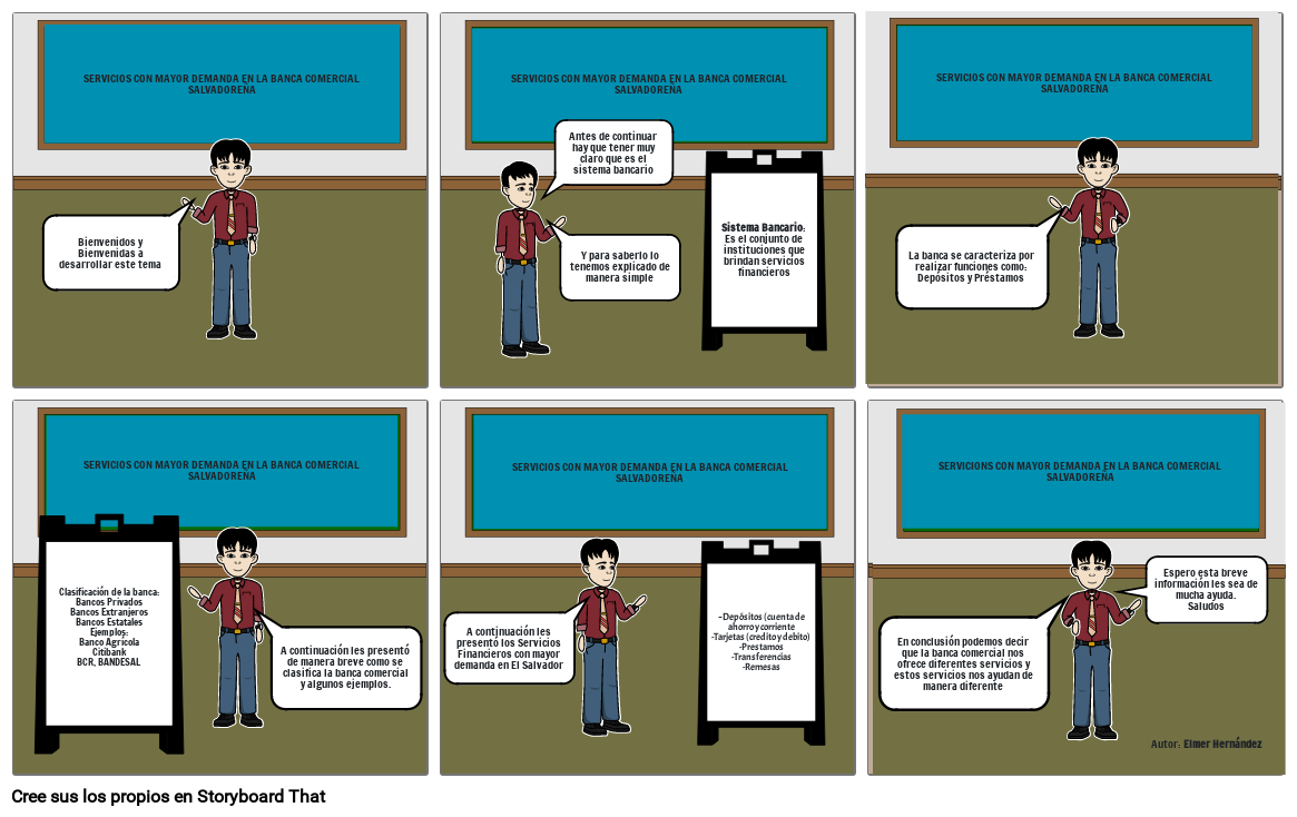 Storyboard Sistema Financiero