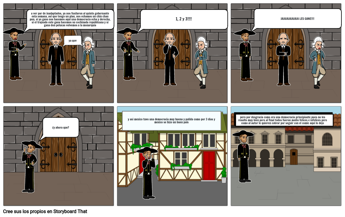 proyecto de historia Storyboard by c15a3c47