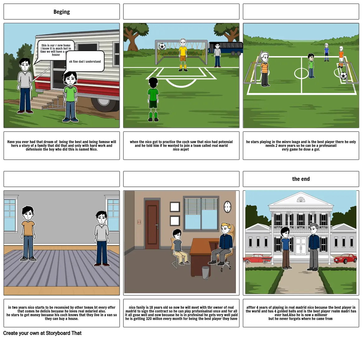 Unknown Story Storyboard por c1b9b550