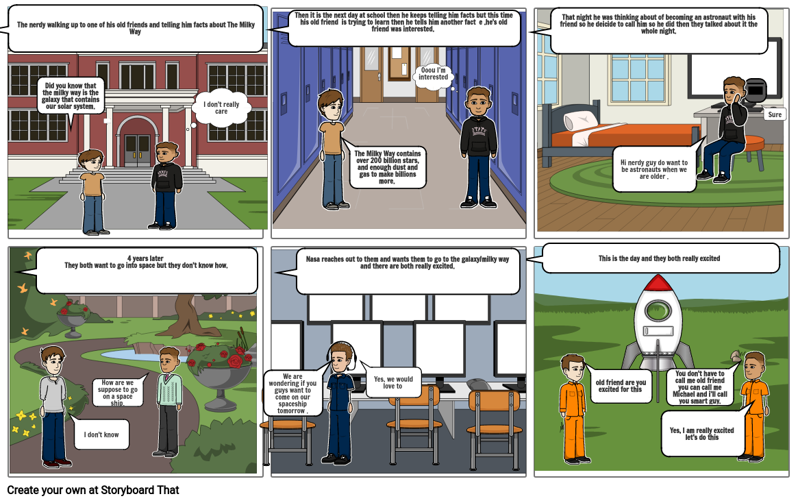 My comic strip Storyboard par c1e0960b