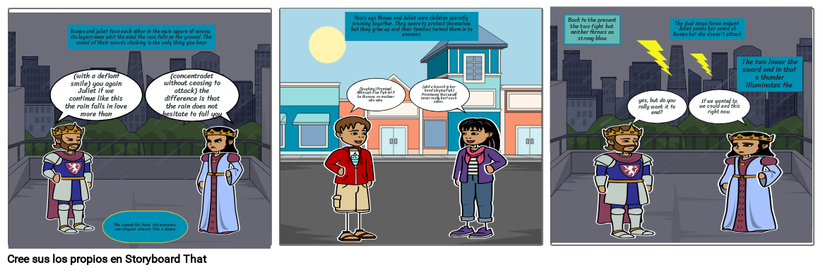 Romeo and Juliet: A love duel