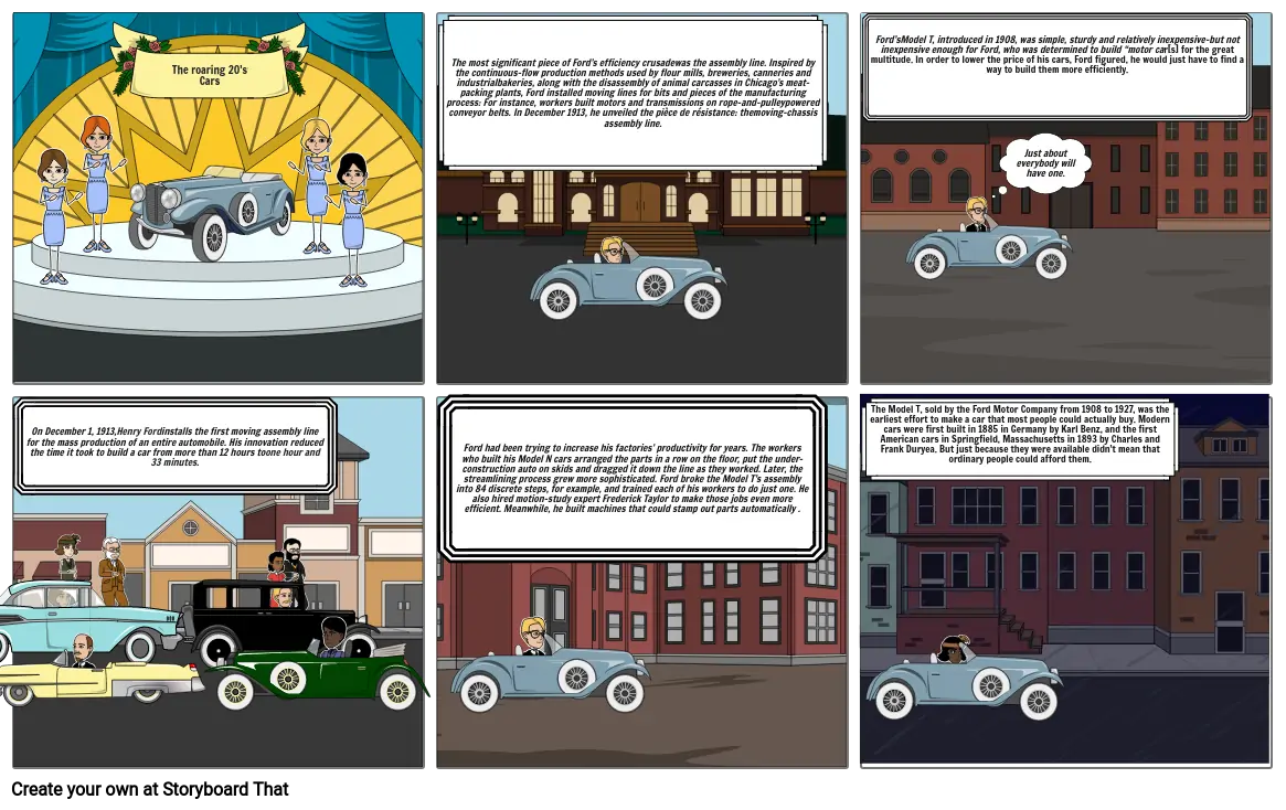 Cars in the roaring 20&#39;s