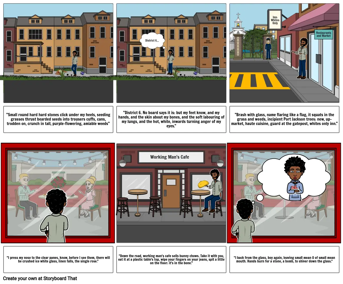 Nothing's Changed (English Poem) Storyboard by c225d629