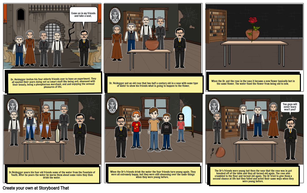 Dr. Heidegger's Experiment Storyboard by c25b2aeb