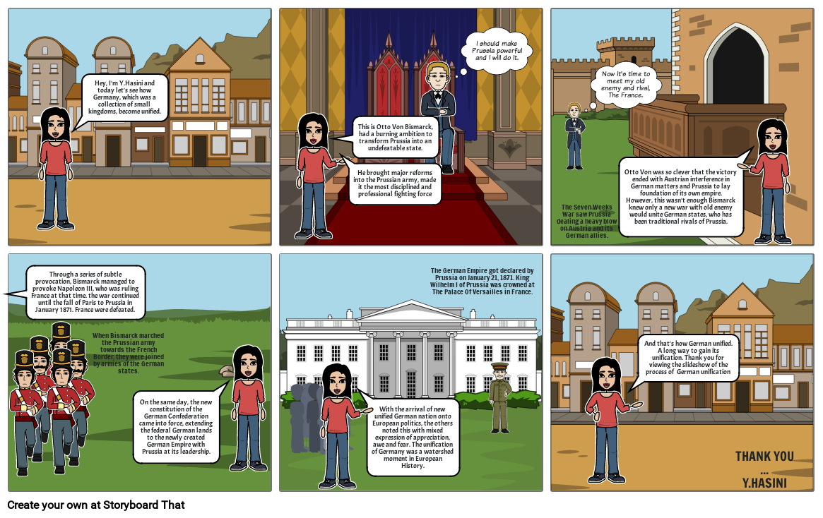 GERMAN UNIFICATION Storyboard by c26297b8